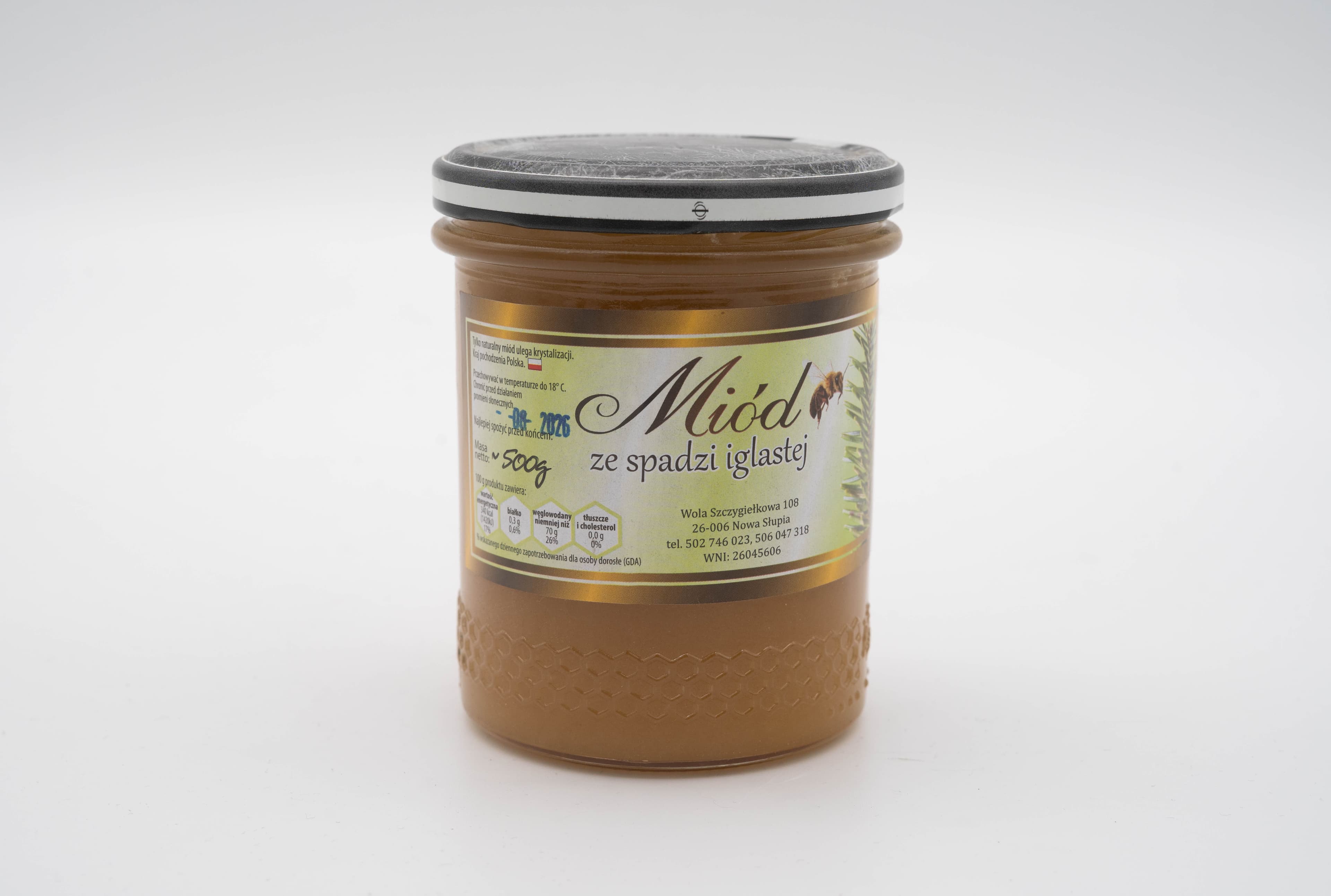 Miód Spadziowy - Leśny Skarb