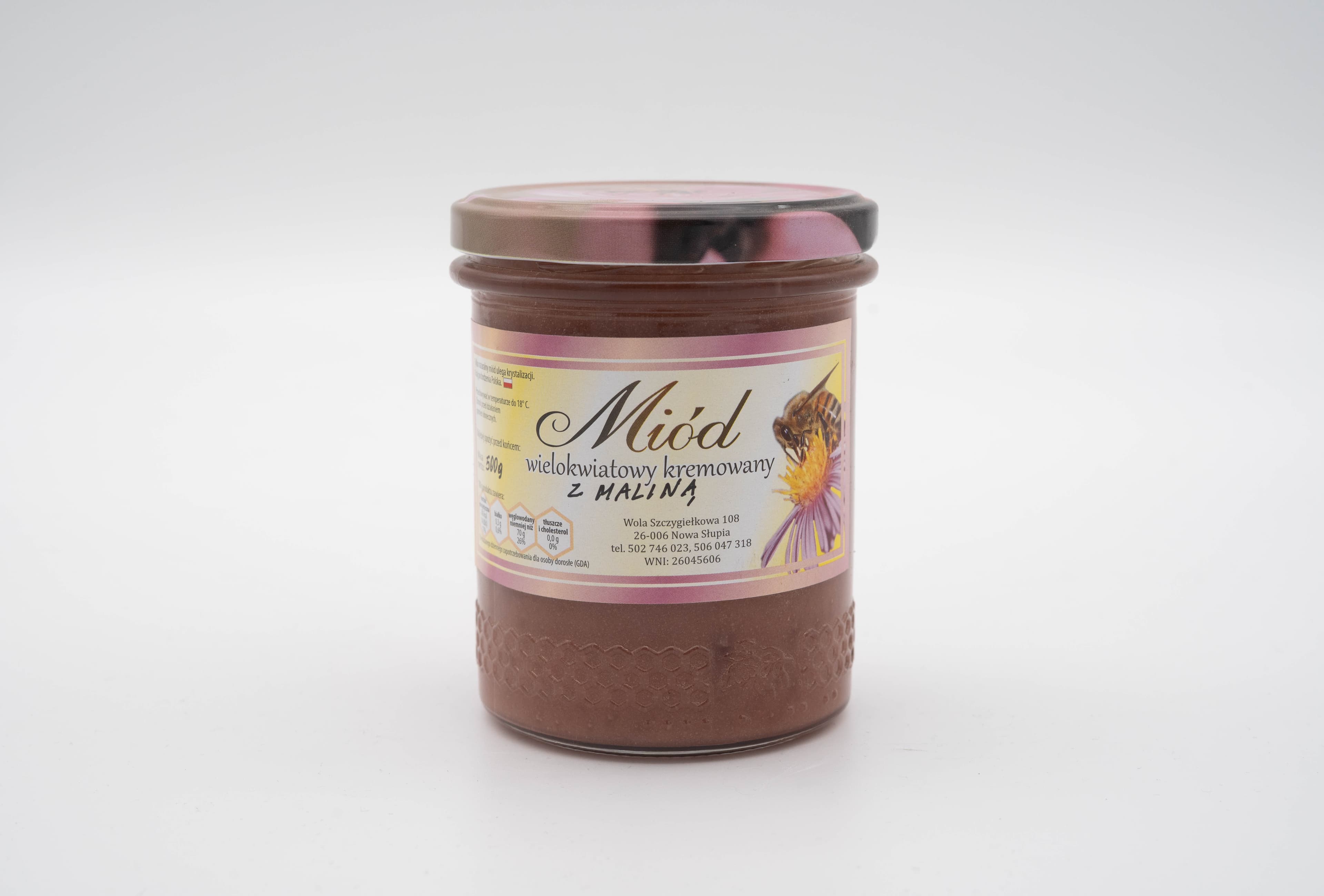 Miód z Maliną - Słodka Harmonia