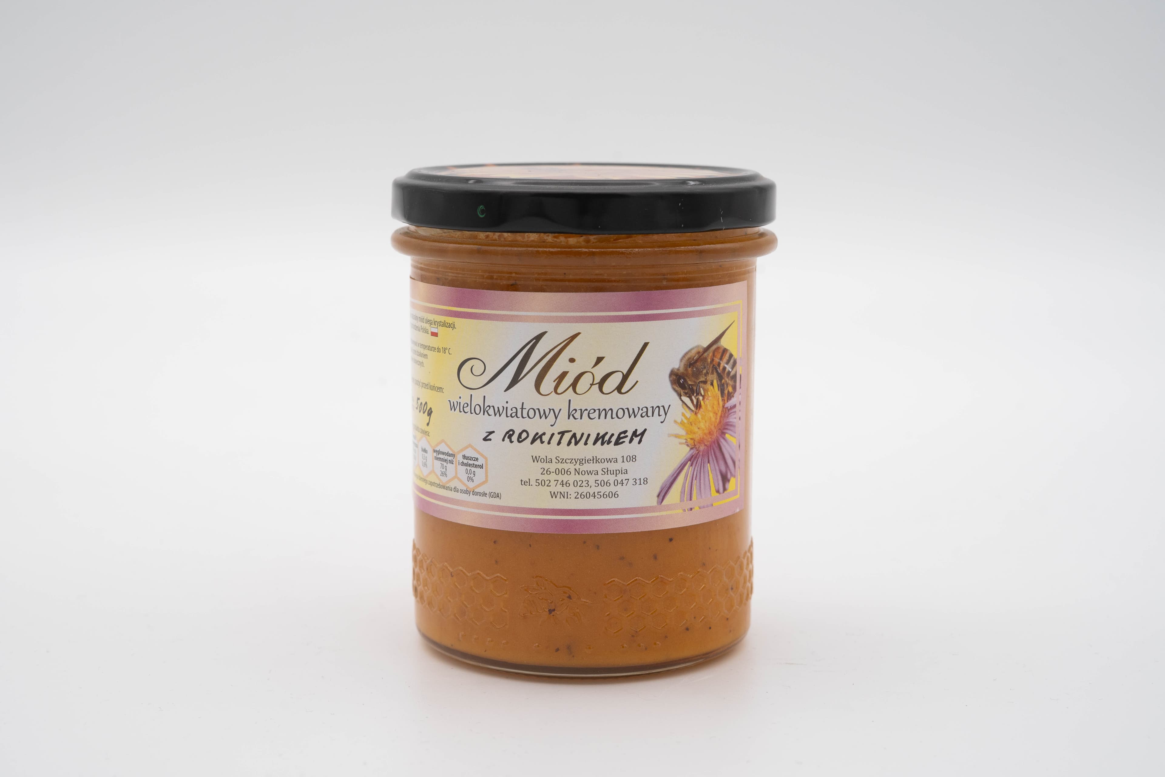 Miód z Rokitnikiem - Witaminowa Bomba